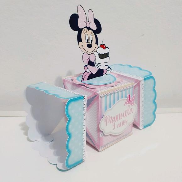 Caixa Bala - Minnie Confeiteira