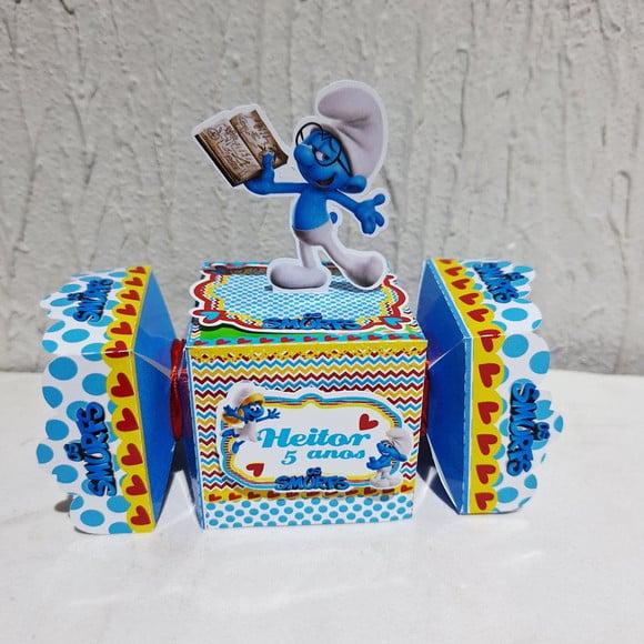 Caixa Bala - os Smurfs