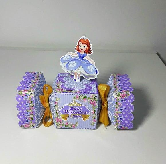 Caixa Bala- Princesinha Sofia