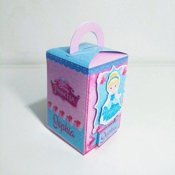 Caixa Bolsinha - Princesas Cute