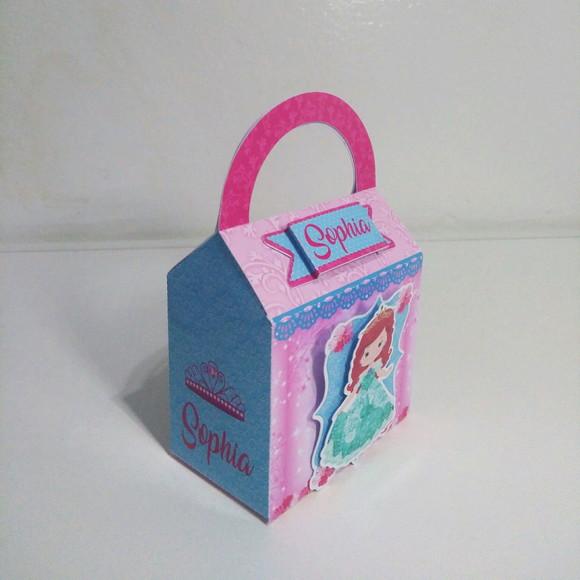 Caixa Bolsinha - Princesas Cute