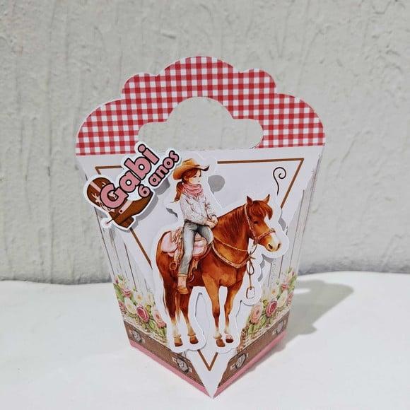 Caixa com Alça - Cowgirl