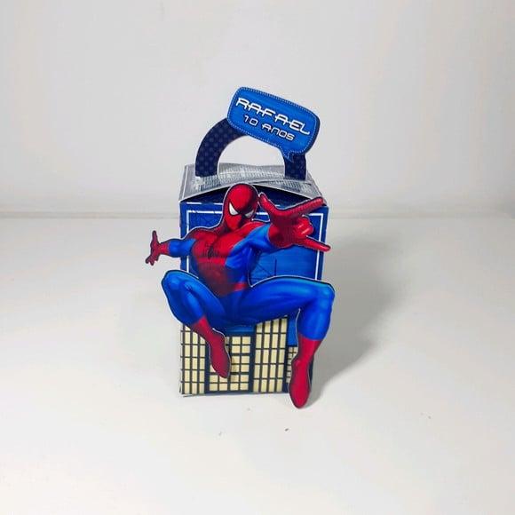 Caixa com Alça - Homem Aranha