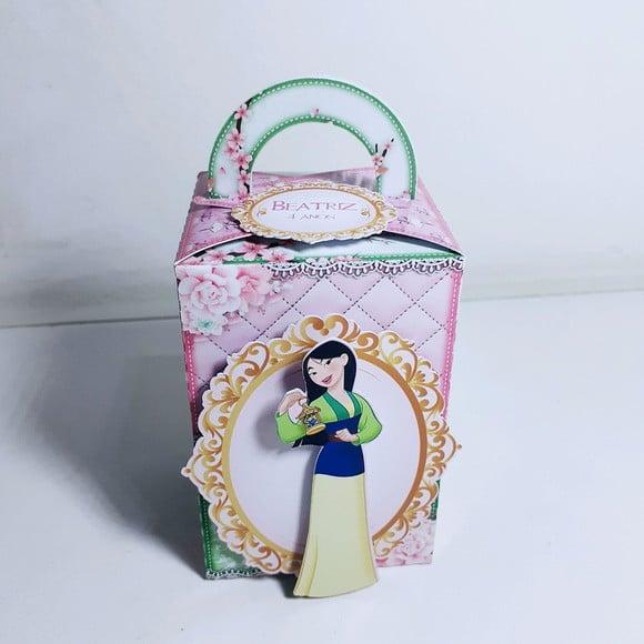 Caixa com Alça - Mulan
