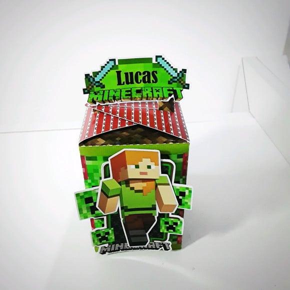 Caixa com Alça - Minecraft