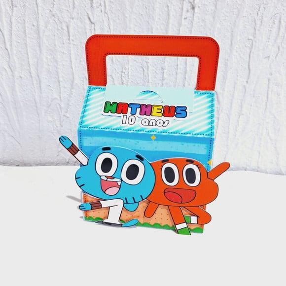 Caixa com Alça - o Incrivel Mundo de Gumball