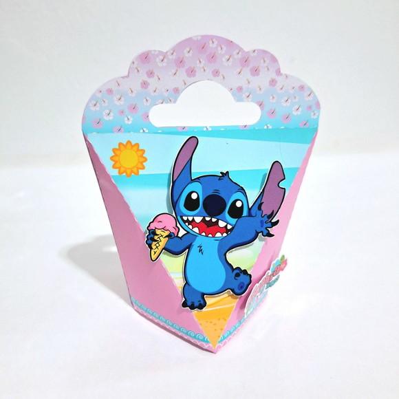 Caixa com Alça - Stitch e Angel