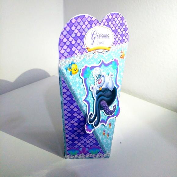 Caixa Coração - Pequena Sereia