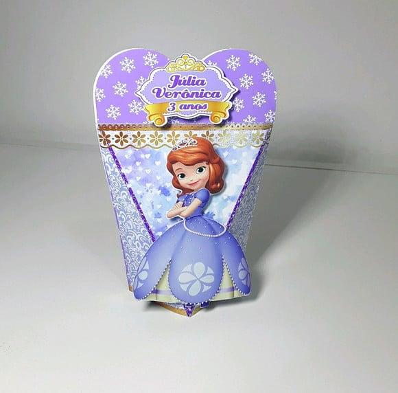 Caixa Coração - Princesinha Sofia