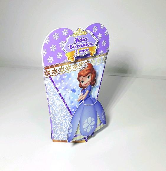 Caixa Coração - Princesinha Sofia