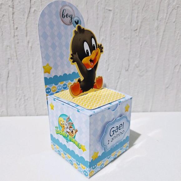 Caixa Cubo - Cenário - Looney Tunes Baby