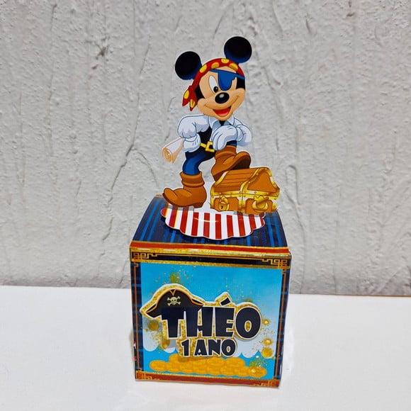 Caixa Cubo - Mickey Pirata