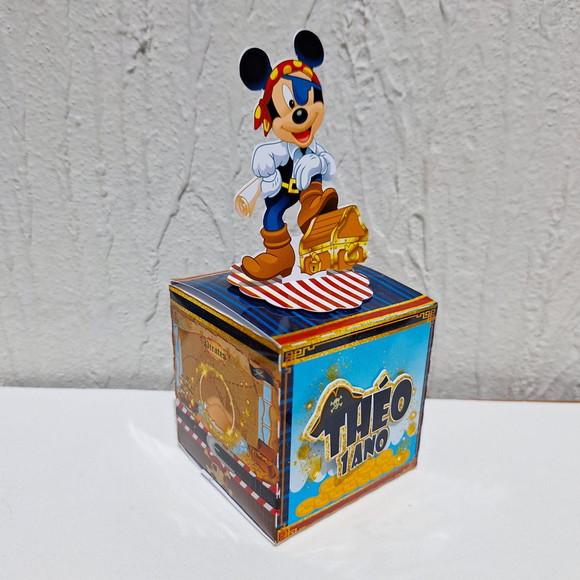 Caixa Cubo - Mickey Pirata