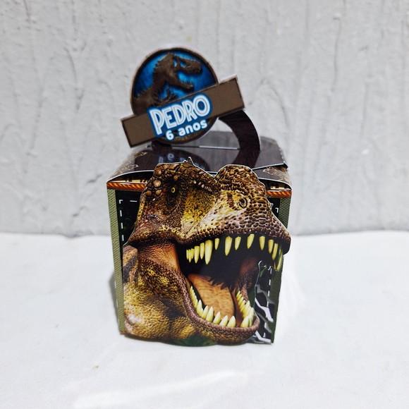 Caixa Cubo com Alça - Jurassic World