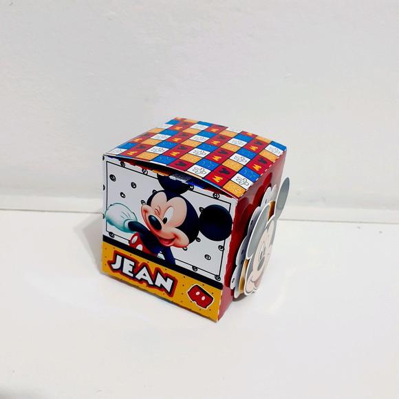 Caixa Cubo- Mickey