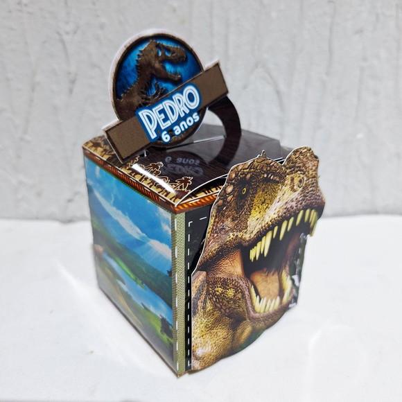 Caixa Cubo com Alça - Jurassic World