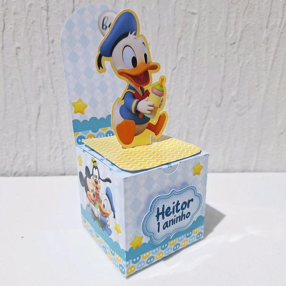 Caixa Cubo/ Cenário - Turma do Mickey Baby