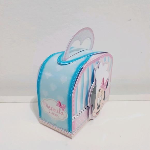 Caixa Maletinha - Minnie Confeiteira
