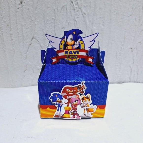 Caixa Maletinha - Sonic