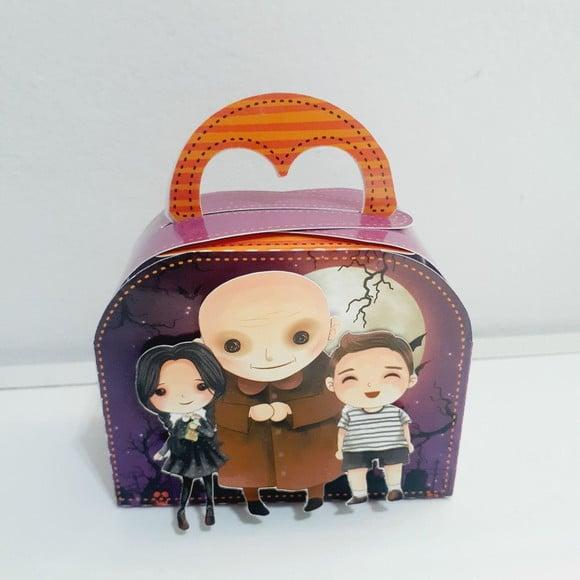 Caixa Maletinha- Familia Addams - Wandinha