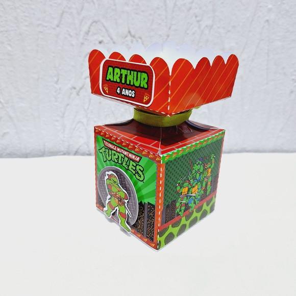 Caixa Meia Bala - Tartaruga Ninja