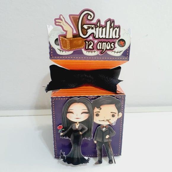 Caixa Meia Bala- Familia Addams - Wandinha