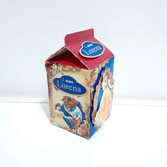 Caixa Milk - a Bela e a Fera