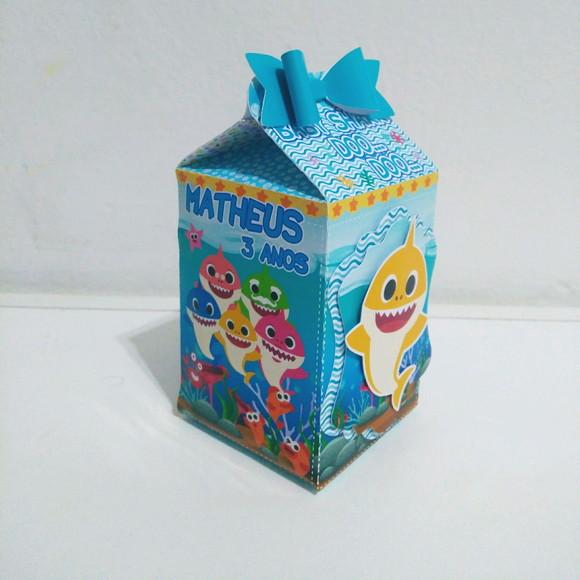 Caixa Milk - Baby Shark