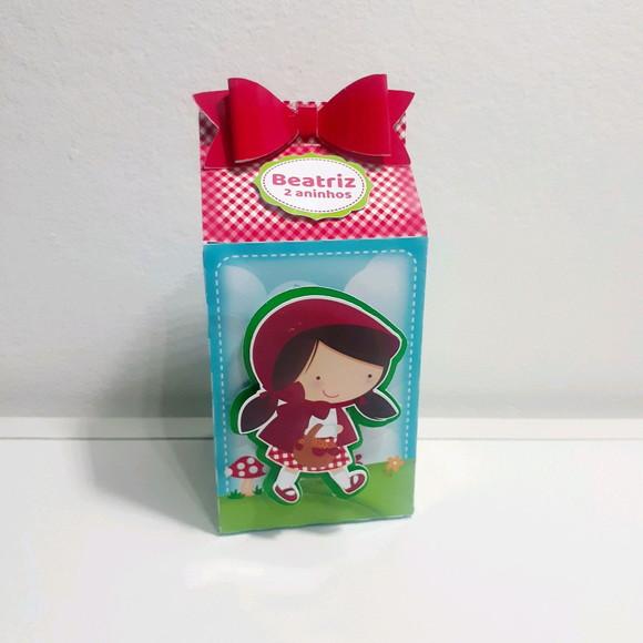Caixa Milk - Chapeuzinho Vermelho