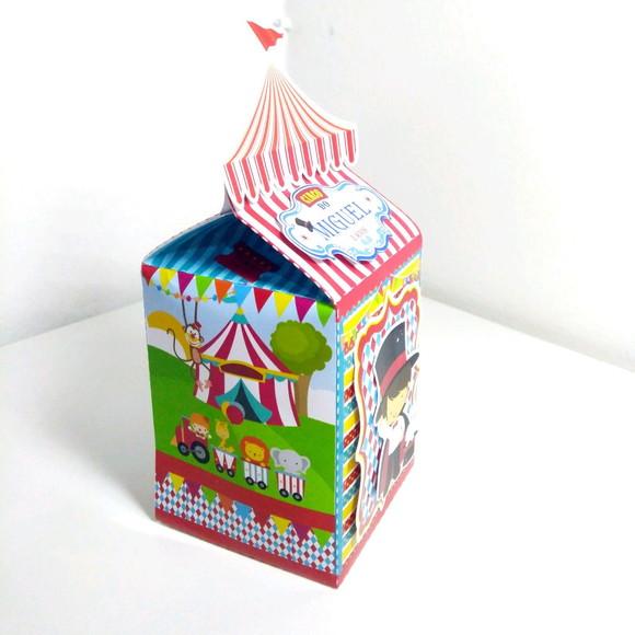 Caixa Milk - Circo