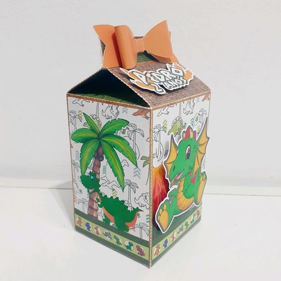 Caixa Milk - Dinossauro