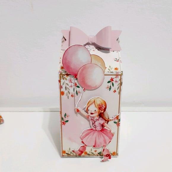 Caixa Milk - Fazendinha Menina