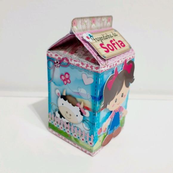 Caixa Milk - Fazendinha Menina