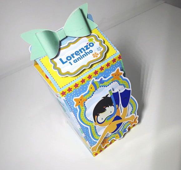 Caixa Milk - Fundo do Mar