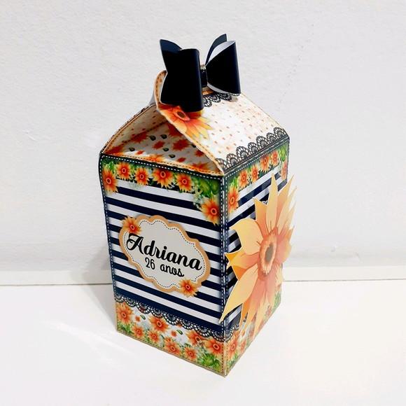 Caixa Milk - Girassol
