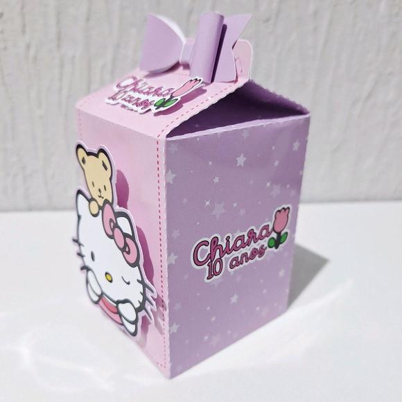 Caixa Milk - Hello Kitty - Rosa e Lilás Candy
