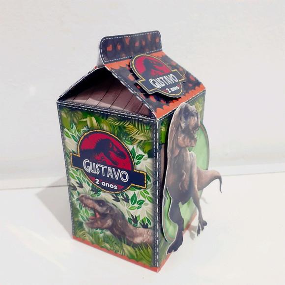 Caixa Milk - Jurassic Park