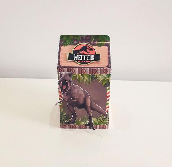 Caixa Milk - Jurassic Park