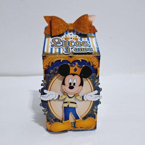 Caixa Milk - Mickey Realeza