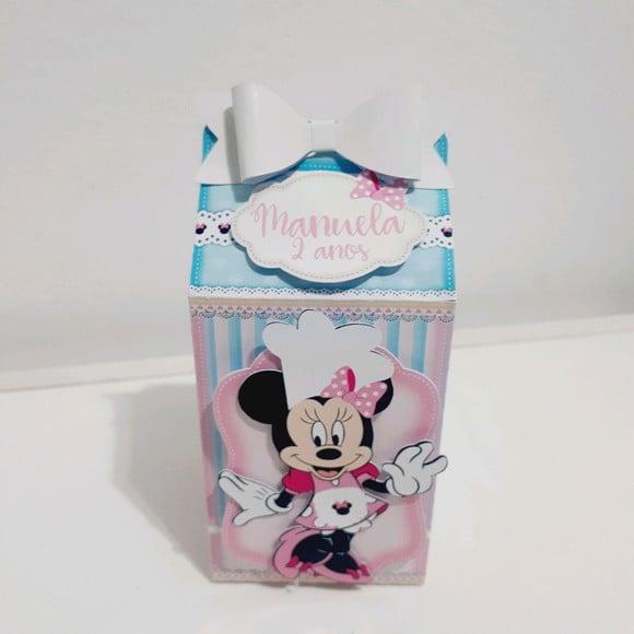 Caixa Milk - Minnie Confeiteira