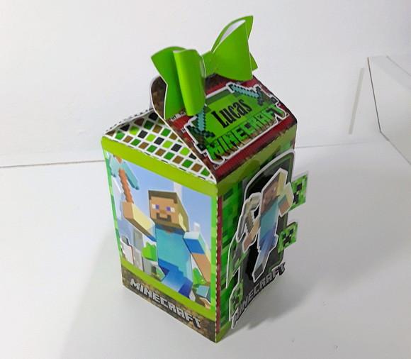 Caixa Milk - Minecraft