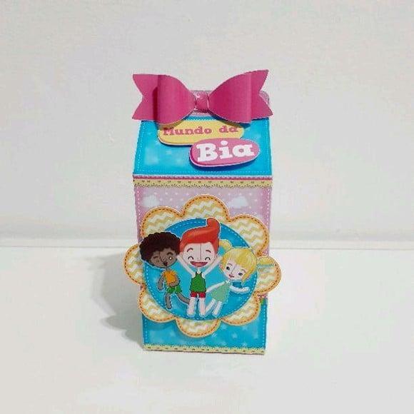 Caixa Milk - Mundo Bita Rosa
