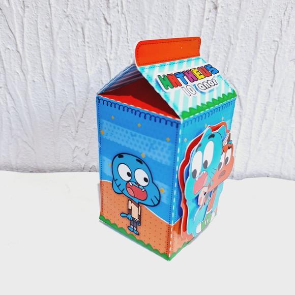 Caixa Milk - o Incrivel Mundo de Gumball