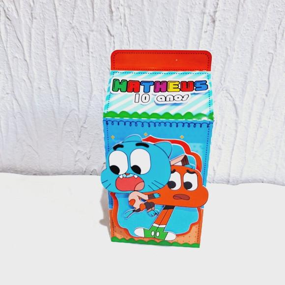 Caixa Milk - o Incrivel Mundo de Gumball
