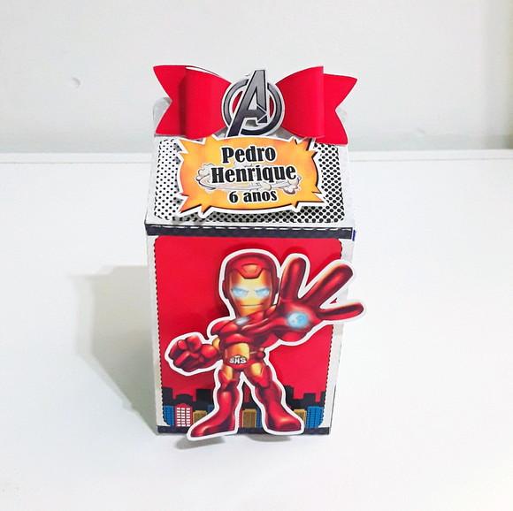Caixa Milk - os Vingadores