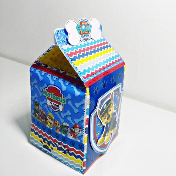 Caixa Milk - Patrulha Canina