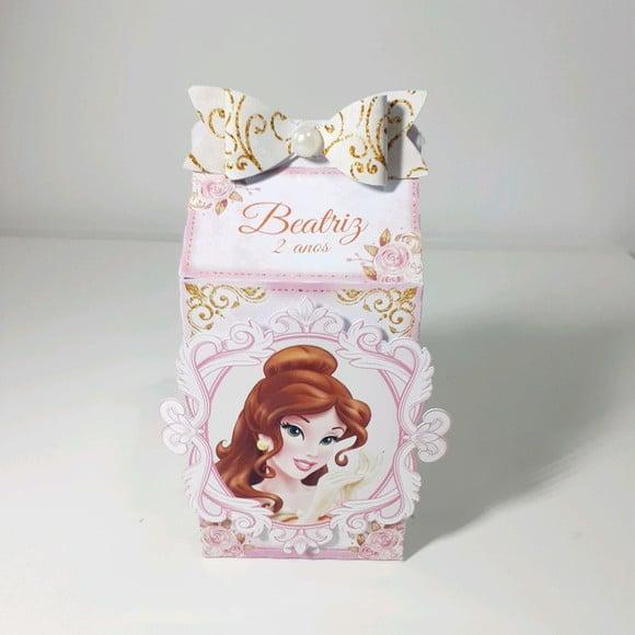Caixa Milk - Princesas Disney
