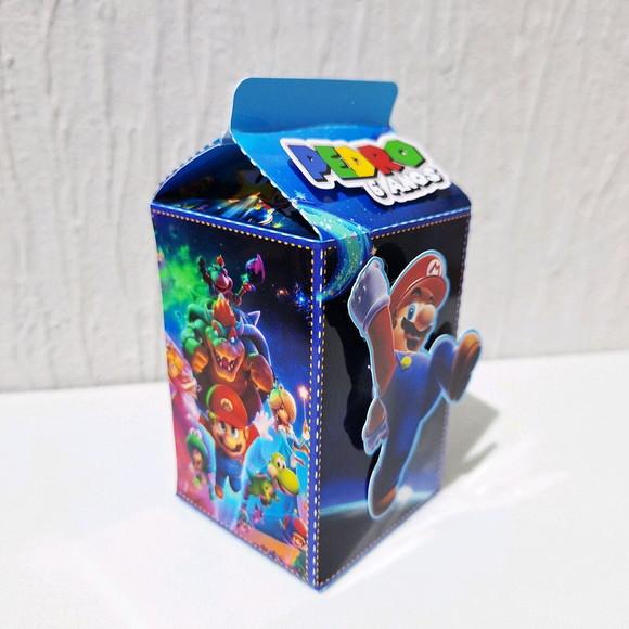 Caixa Milk - Super Mário Galaxy