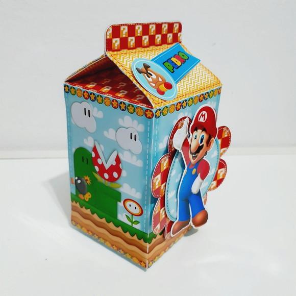 Caixa Milk - Super Mário Bros
