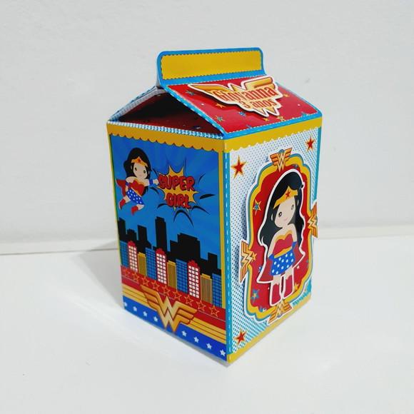 Caixa Milk -mulher Maravilha